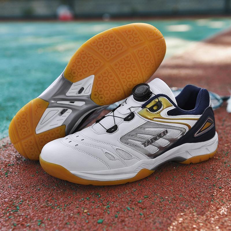 New badminton shoes men's youth shock absorption non-slip table tennis shoes couple tennis shoes student sports shoes