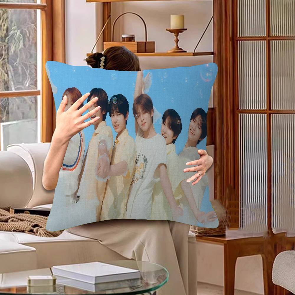 Boyband N-NCT Wish Sänger Ahorn Design Kissenbezug Glückliche Herbsternte Dekoration Feiertagsdekoration Kissenbezug