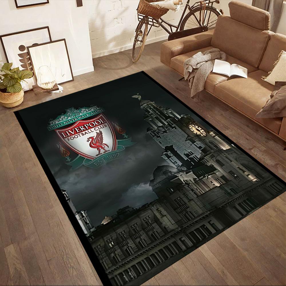 Liverpool Football Club Carpet Design For Balcony Entryway Dining Room Living Rooms Antislip Rug Decorate Offices