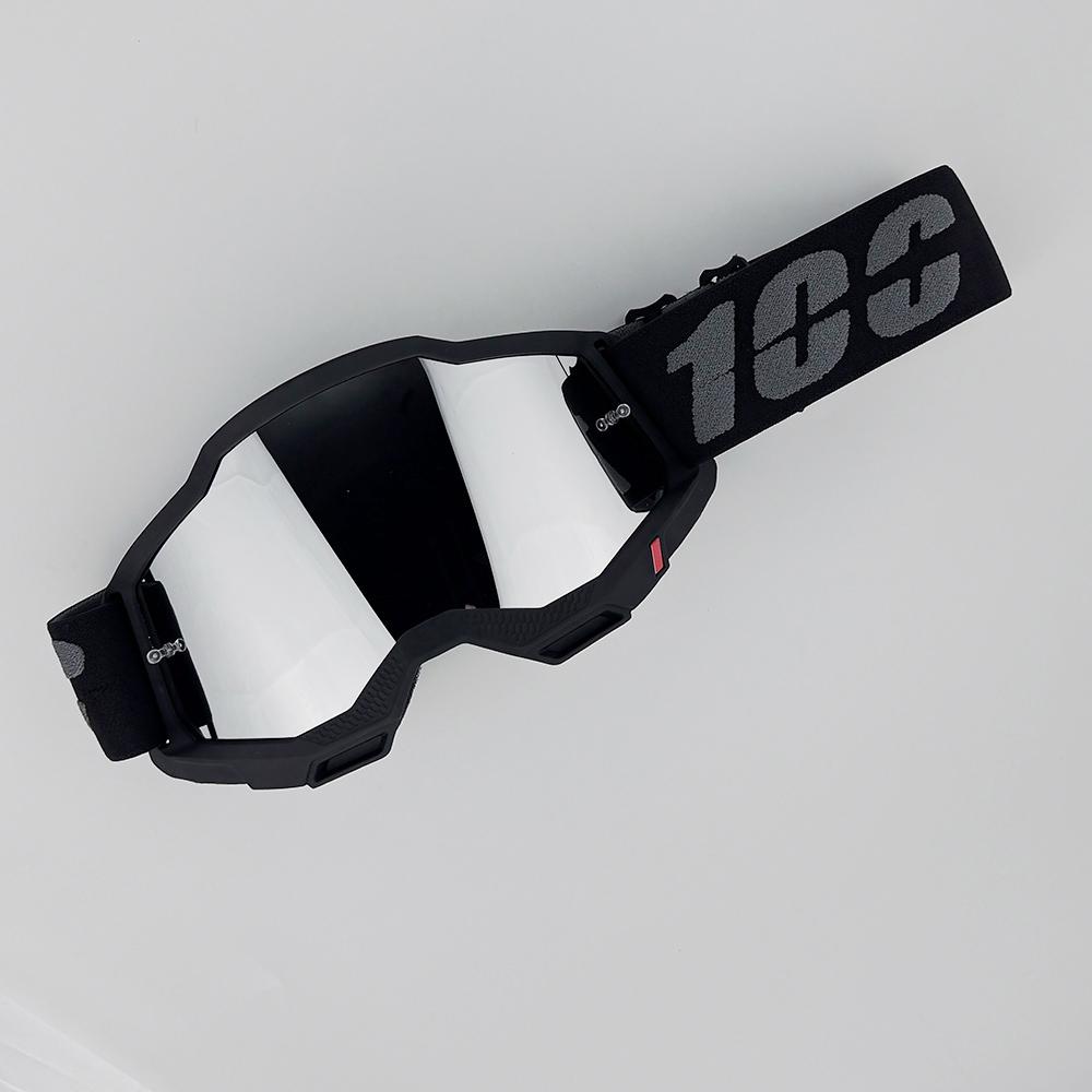100 MX Motorcycle Motocross Goggles/Glasses: Windproof, Impact-Resistant & HD Vision for MTB, ATV & Off-Road Riding