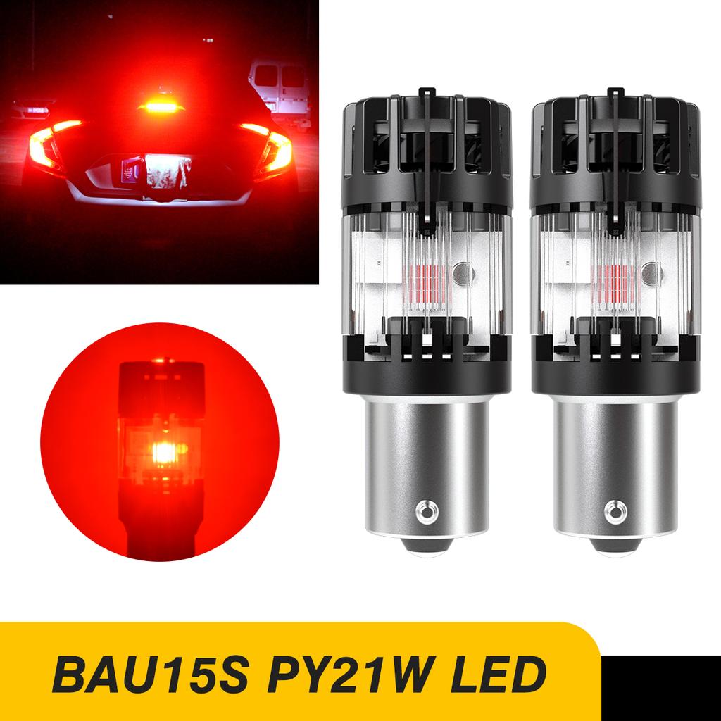 2pcs bau15s py21w Canbus Led Car Lights py21w DC 12V Car Lamp No Error Error Free For Seat Arona Altea Alhambra