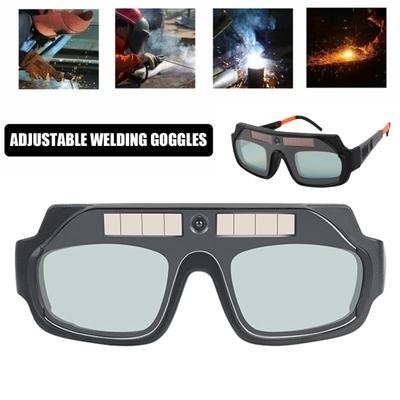 Welding Glasses Solar Welding Goggles UV-Resistant Anti-glare True Color Eyes Protective Auto Darkening Safety Goggles