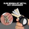Innovative Metal Key Organizer Carbon Fiber Car Key Holder Keys Bag Key Case Holder  Women