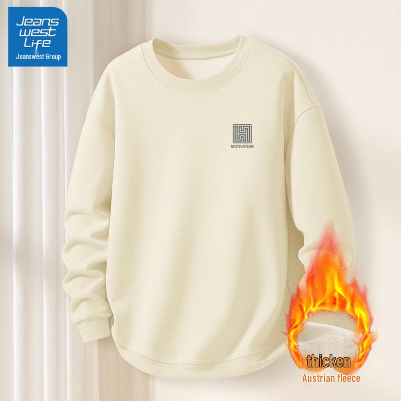 

Jeanswest Life Men s Fleece-Lined American Style Sweatshirt 3XL