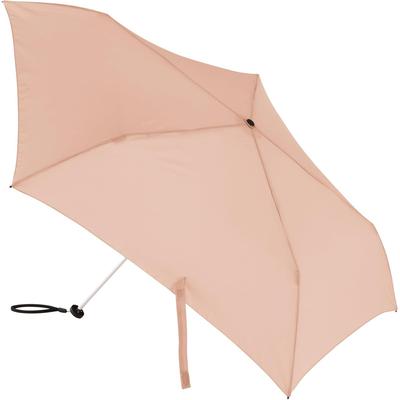 MUJI Lightweight Folding Umbrella 50cm Pink - Unisex Sun and Rain, Japan