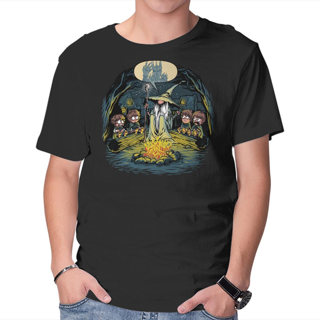 Unisex Crew Neck T-Shirt Beware Of The Dark Lord Graphic Short Sleeve Casual Tee