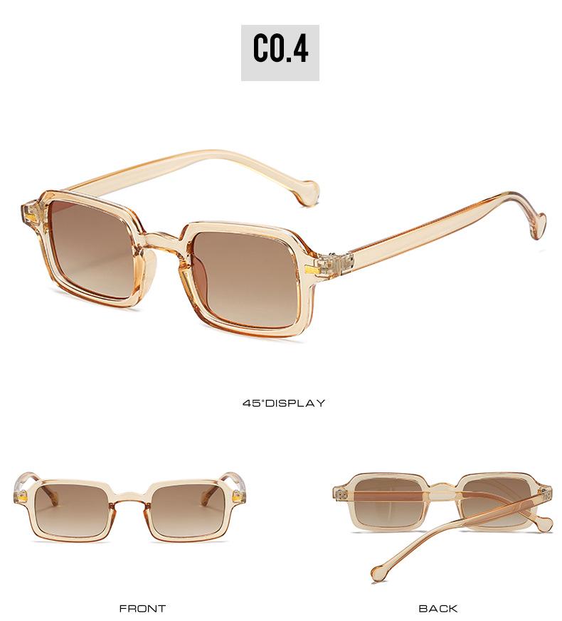 2022 Retro European & American Square Rivet Sunglasses for Women