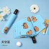 Umbrella High value weather and rain panda automatic portable parasol vinyl sun protection portable folding sun umbrella