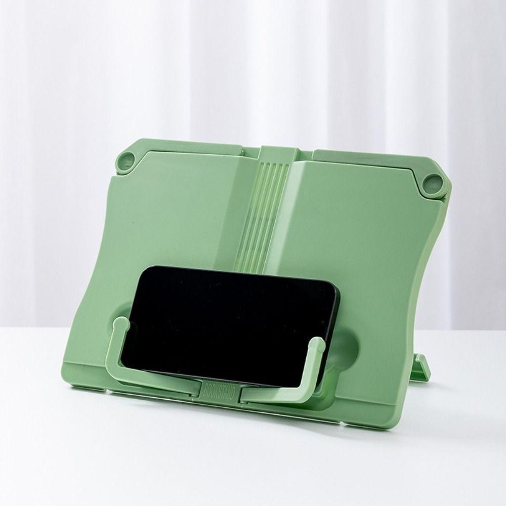 Fold Reading Rack Music Score Book Shelf Multi-Function Book Stand  Organizer