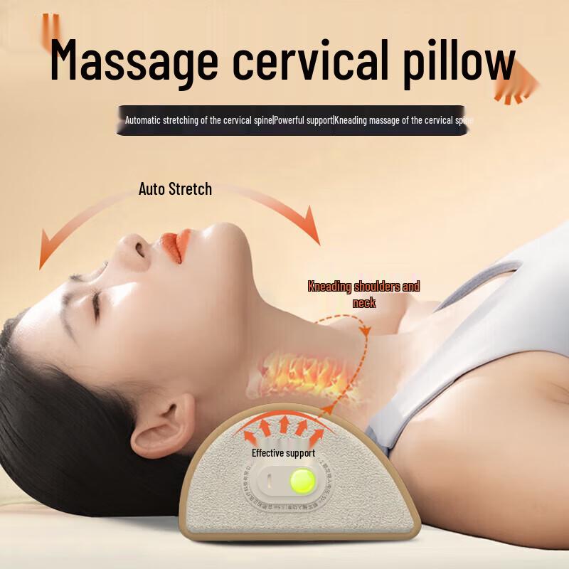 Portable Kneading Neck and Shoulder Massage Pillow