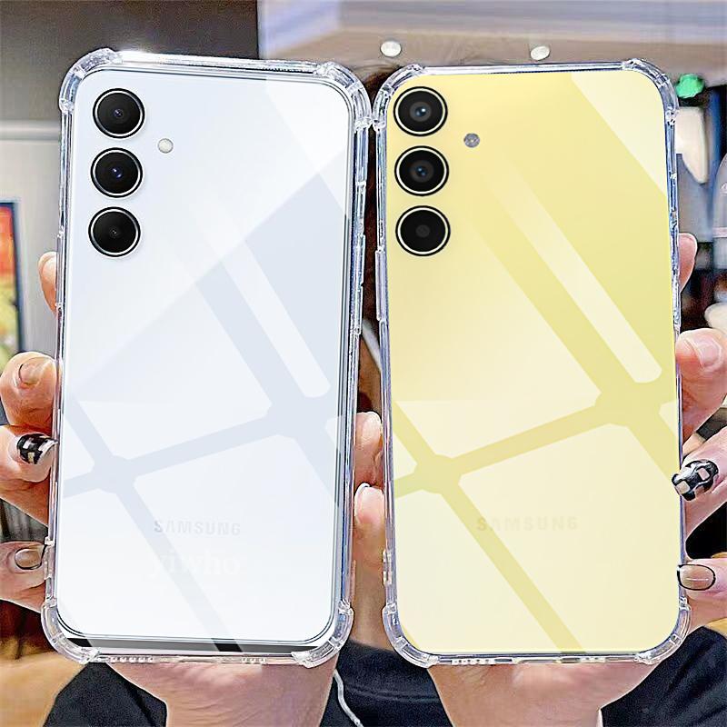 

Clear Soft Phone Case for Samsung Galaxy A55 5G Thin Back Cover Slim Transparent Protective on For Galaxy A 55 6.6 SM-A556V For Samsung A55 5G чистий