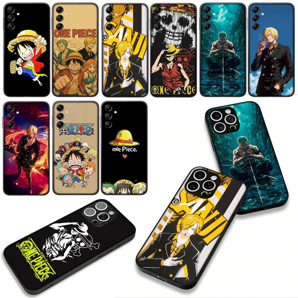 Cover for Xiaomi Redmi Note 15 11 9 10 Pro Plus A5 9A 9T 10A 10C 9C NFC 15C 8T Phone Case One Luffy Sanji Piece Roronoa Zoro