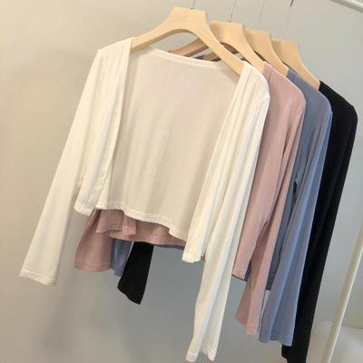 Women's Light Short Jacket - 2025 Sun Protection Cardigan, Soft, Airy Summer Layer, Shawl, Bolero Style