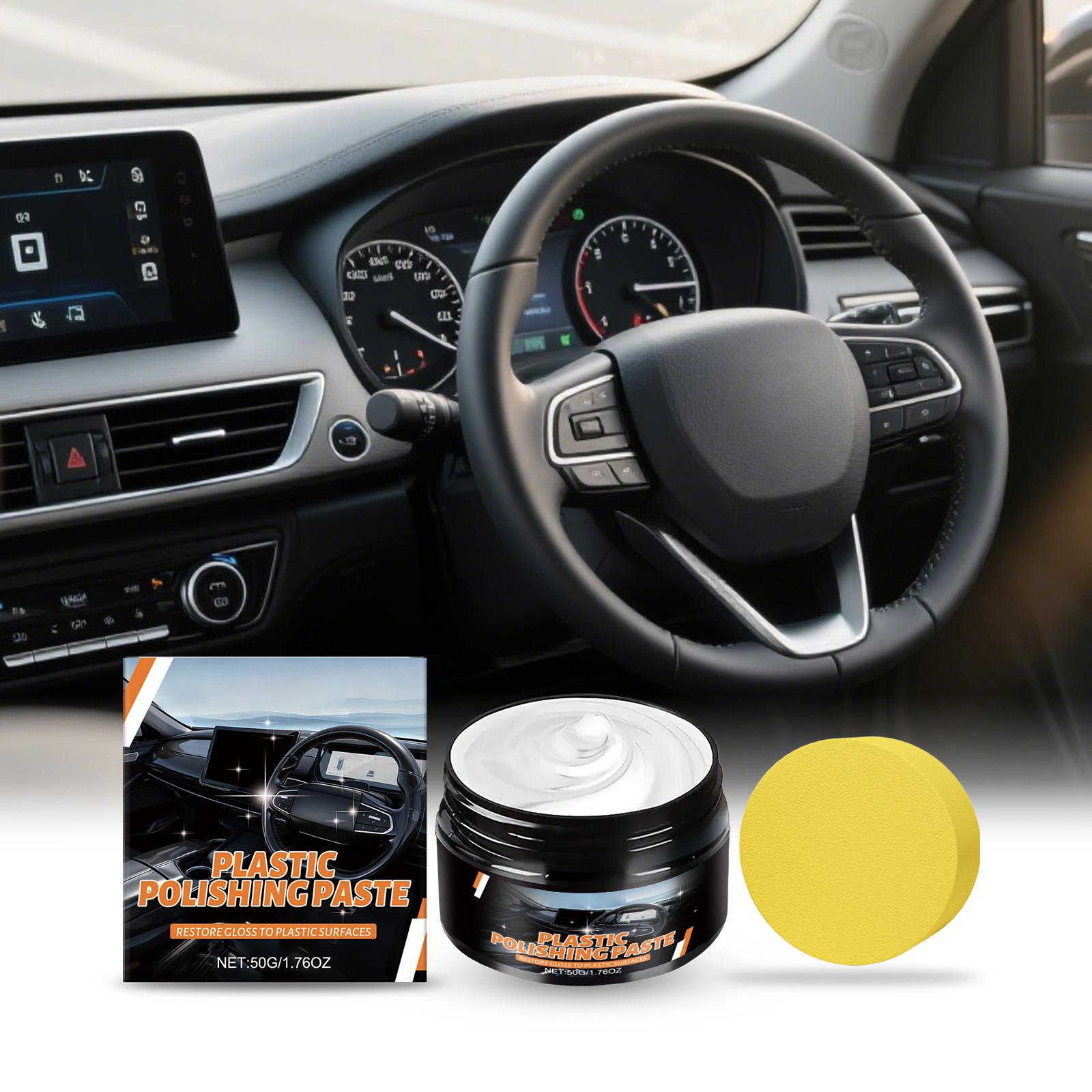 

Plastic Parts Refurbishing Paste, Car Interior And Exterior Restoration, Suitable For Maintenance Of Multiple Materials. One Size