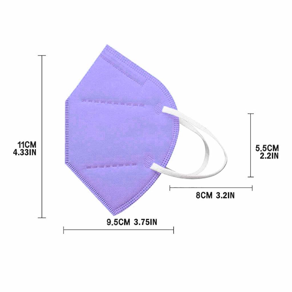 5-Layer High-Density Mask  Wind And Mist Pollution  Filter