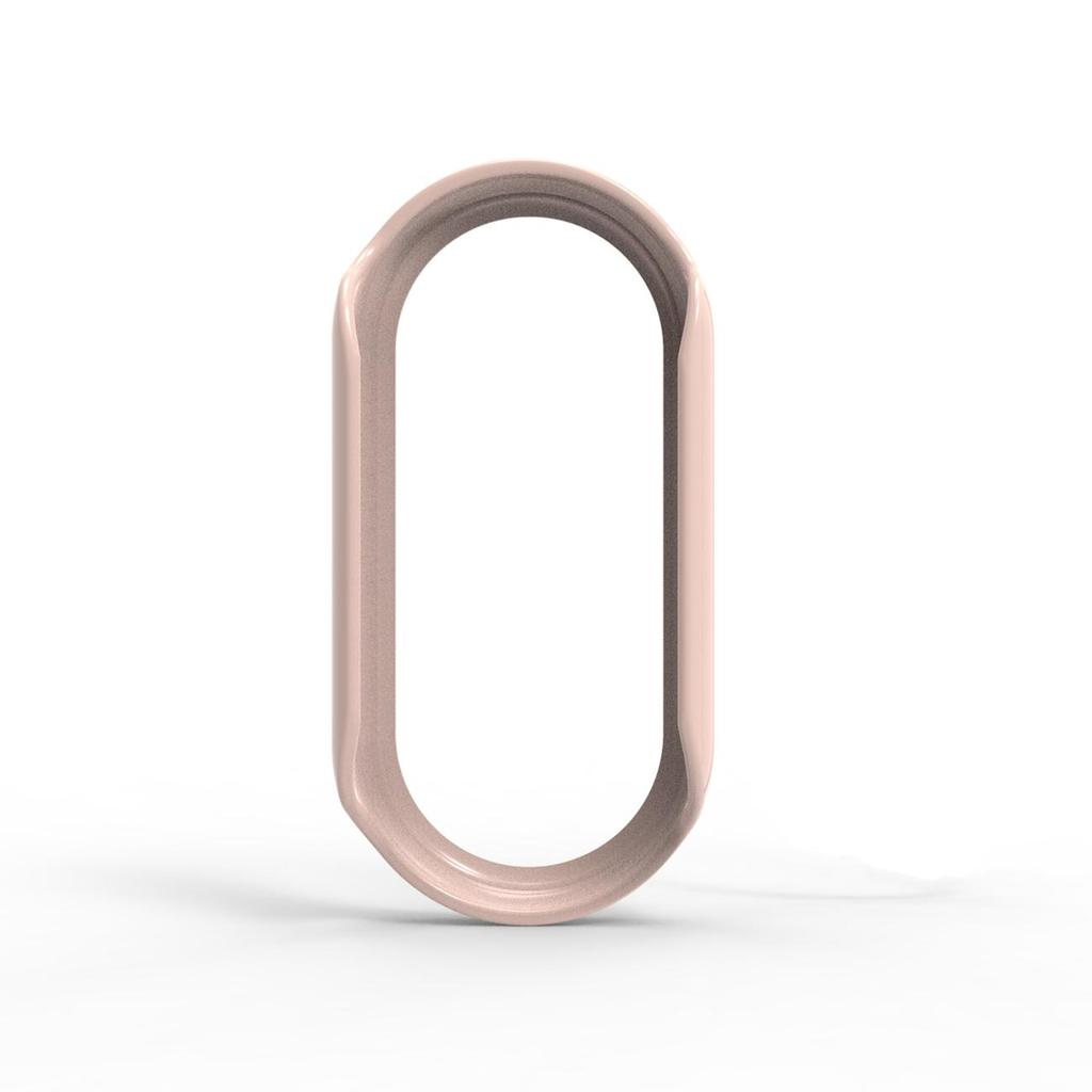 Funda protectora suave de Pc para Xiaomi Mi Band 8, medio paquete, funda protectora chapada en parachoques, reloj inteligente Xiaomi Mi Band 8