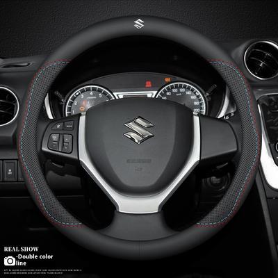 Husa din Piele Ventilată Anti-Alunecare pentru Volan Auto Pentru S-Cross Swift SX4 Vitara Jimny Grand-Vitara Baleno Ciaz Samurai