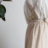 Korean-Japanese Academy Style Barista Apron: Pure Cotton Artistic Workwear for Restaurant & Florist Staff