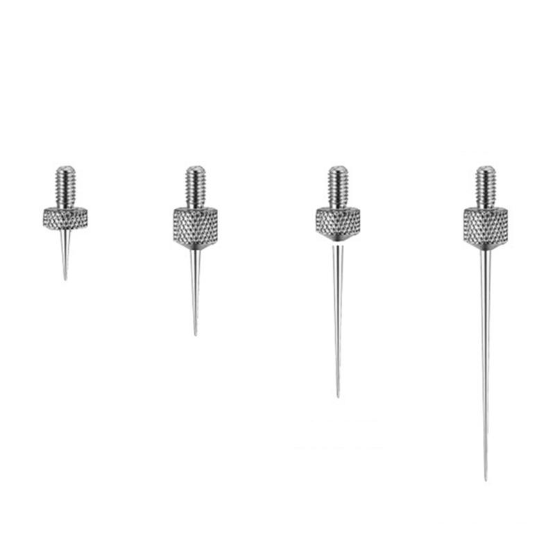 Needle Contact Point Sets for Dial Indicators Depth Gauge 4-48UNF Thread Shank 0.15mm 0.3mm 1.0mm 1.5mm 2.0mm Diameter
