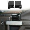 Carbon Fiber Inner Door Handle Panel Trim Cover For Ford F150 F-150 2015+ 2Door