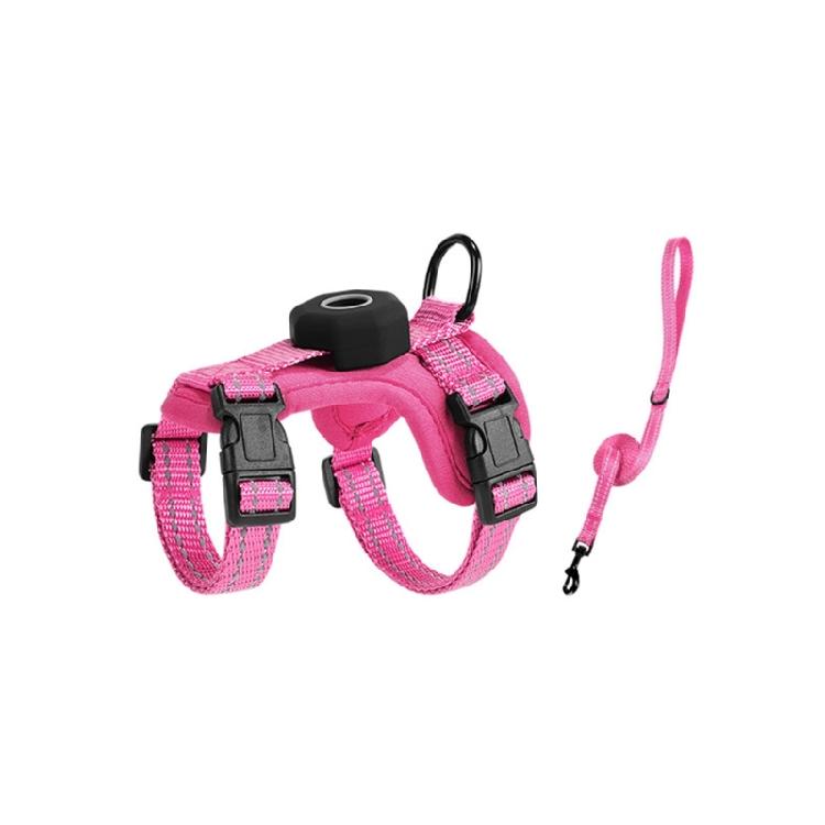 Cats Harness Vest with Tracking Device Holder Training Harnesses Strong Vest for Large Dogs