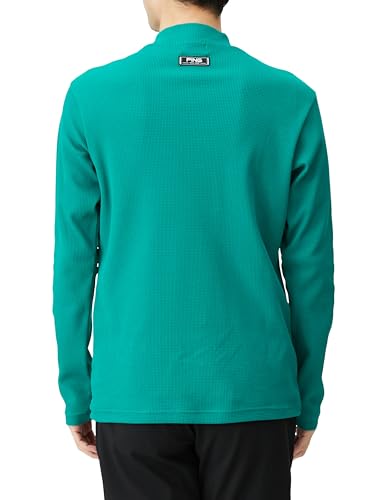 Ping Apparel Men's Long Sleeve High Neck Shirt (2-Way Stretch, Moisture-Wicking, Quick-Drying) / Golf Undershirt / 621-4166101 130_Green 3L