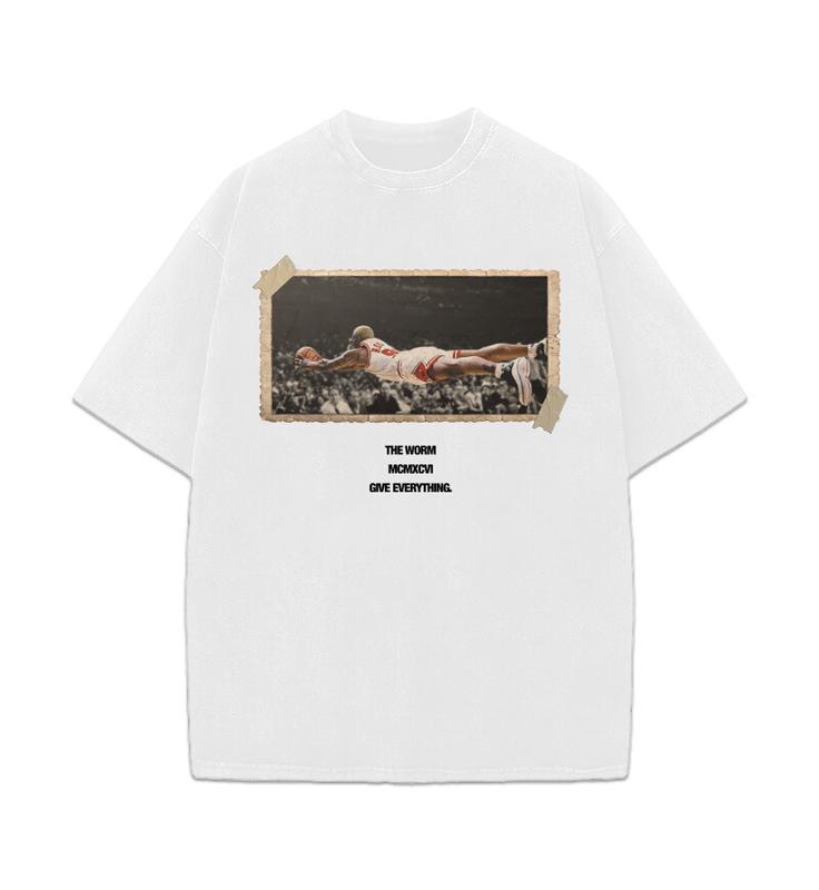 

Dennis Rodman Give Everything 1996 Chicago Bulls The Worm Vintage Unisex T-shirt XXXL