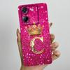 For Xiaomi Poco M7 Pro 5G Case Crown Letters Antifouling Non-slip Luxury Cover Couple For xiaomi poco m7pro PocoM7Pro Soft Funda