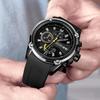 Megir Chronograf Pánské Sportovní hodinky Pánské Silikonové Automatické Datum Quartz Hodinky Pánské Luxusní Značka Vodotěsné Relogio Masculino