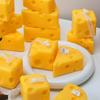 Cheese Aromatherapy Candle Handheld Gift Fragrance Candle Creative Festival Gift Decoration Style Atmosphere Ornament