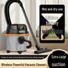 Výkonný bezdrátový průmyslový vysavač s integrovaným sáním, mopováním a odstraňováním zvířecích chlupů pro čištění spár a automobilů