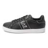 Emporio Armani Round Toe Lace-Up Comfortable Low-Top Sneakers Unisex Sneakers Black X8X102XK346M700