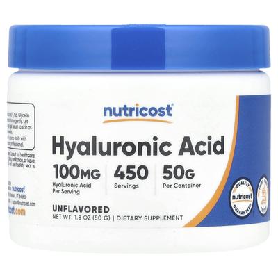 Hyaluronic Acid, Unflavored, 50G(1.8Oz)