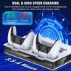 2025 PS5 Stand Cooling Console Vertical Fast Charging Station With Dual Game Controller Charger For Playstation 5 Disc/Digital
