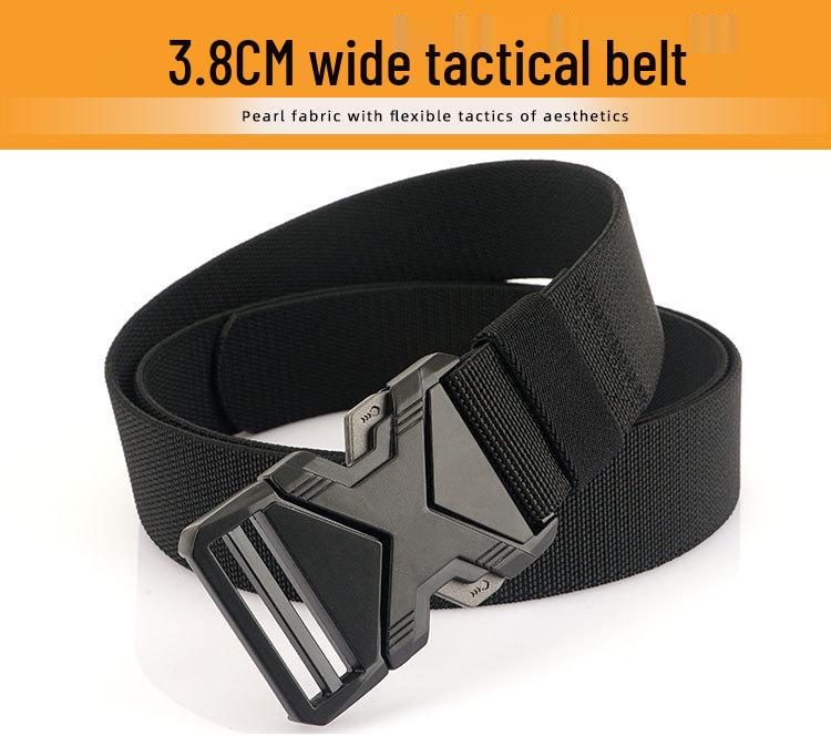 Customizable Quick-Release Tactical Training Elastic Belt