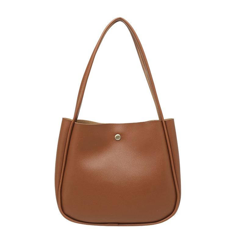 Women's bags, new autumn and winter trend fashion women's bags, handbags, simple tote bags, one piece of hair