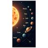 Decorațiuni Clasă Steag Planete Decor Educațional Fundal Spațial Imprimat Pentru Clasă Școală Educațională