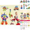 Multicolor Magnetic Building Blocks With Good Abrasion Resistance For Creative Kids