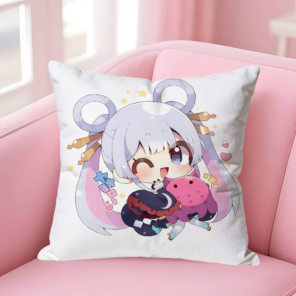 CCosmic PPrincess KKaguya Anime Celebrity Merchandise AllMatch Printed Pillow Case Sofa Car Office Room Decoration Protector