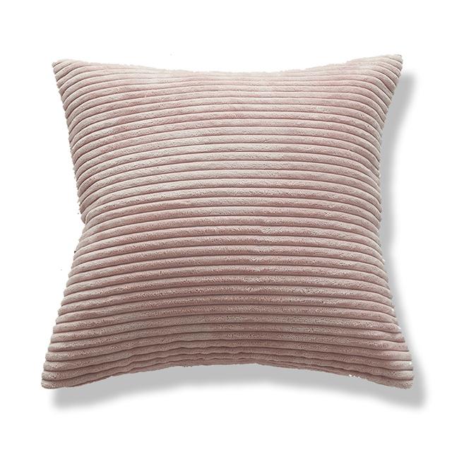 

Скандинавські наволочки Суперм’які смугасті оксамитові вельветові домашні декоративні наволочки для дивана 45x45 см Декоративна наволочка 450mm*450mm