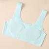 Teenager Latex Padded Bra /Training Bra Seamless Without Trace Kids Bra