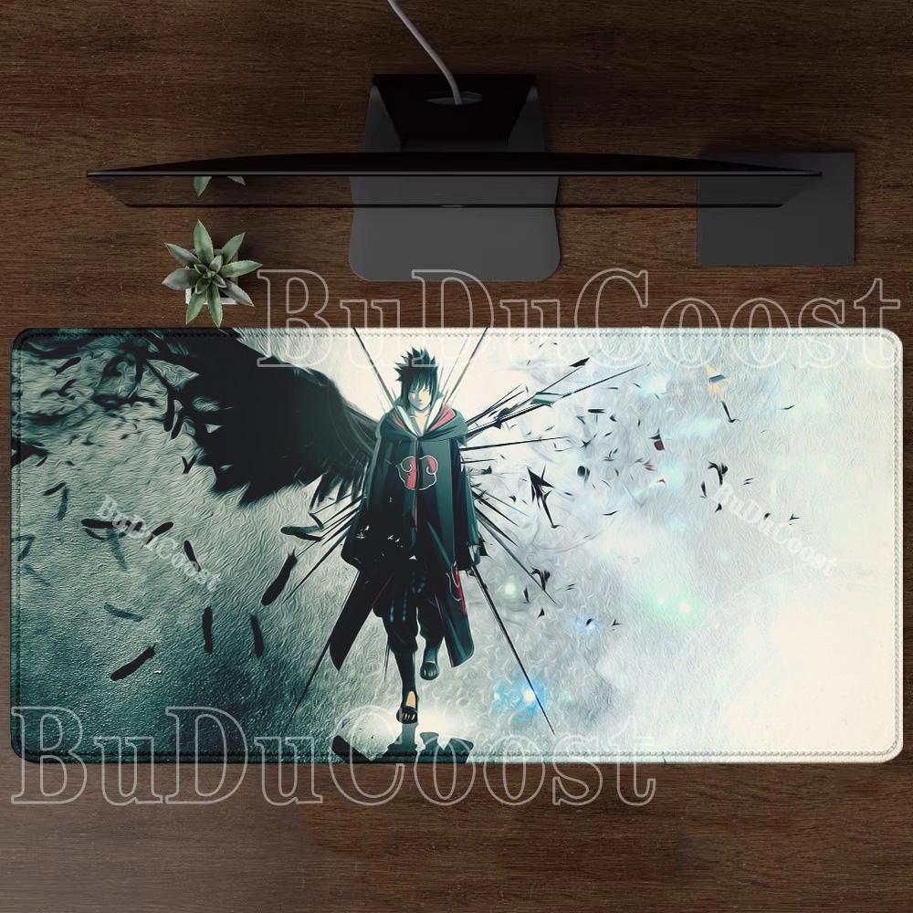 HD Printing Aakatsuki Naruto Mouse Pad Gaming Office Accessories Computer Keyboard Anime Non-slip Desk Mat Overlock XXL Mousepad