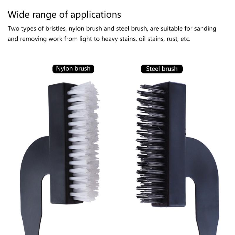 Universal Saber Saw Reciprocating Brush for Head for Metal Wood Automotive Field Kitchen Cleaning Electric Cleaning Brus