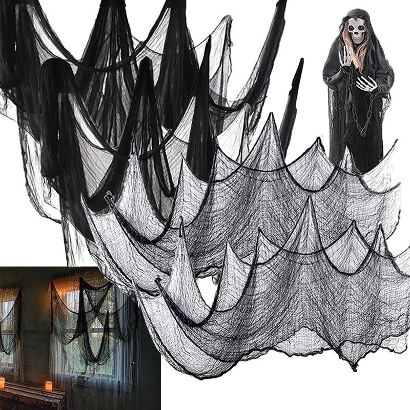 

200*500 СМ Жуткая Висячая Ткань Хэллоуин Реквизит Страшное Жуткое Украшение Вечеринка Великобритания