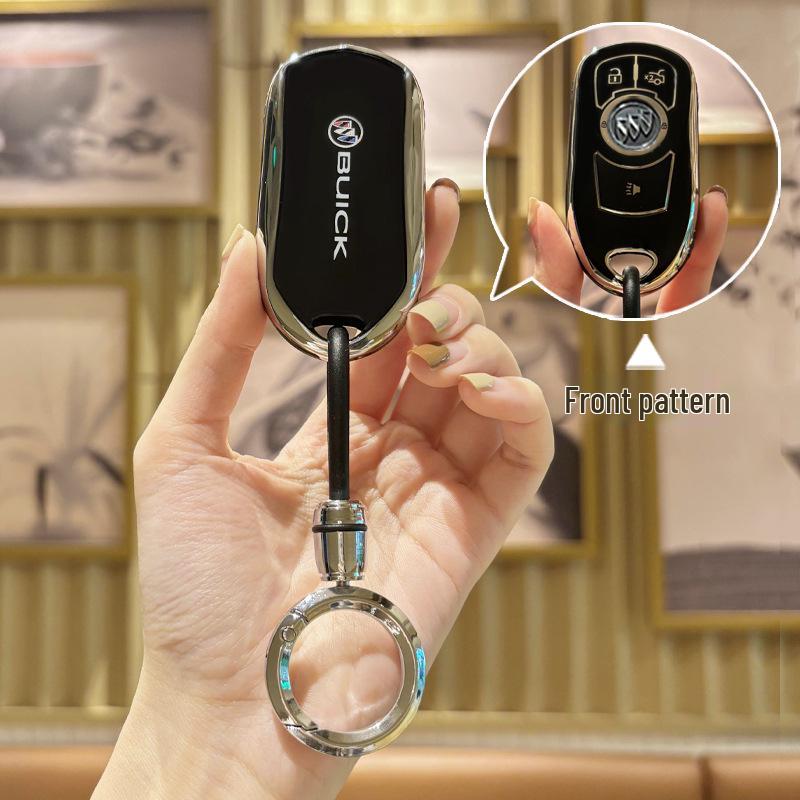 High-End Key Case for Buick: GL8, Envision S, LaCrosse ES, Landzun, Verano Plus, Regal - Women's Edition.