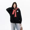 GROUND ZERO Unisex Letter Embroidered Sweatshirt