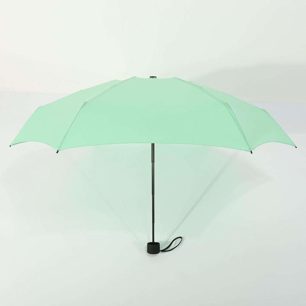 

Мини-карманный компактный зонт от солнца, УФ-5, складной, ветрозащитный, для путешествий, для путешествий One Size чёрный