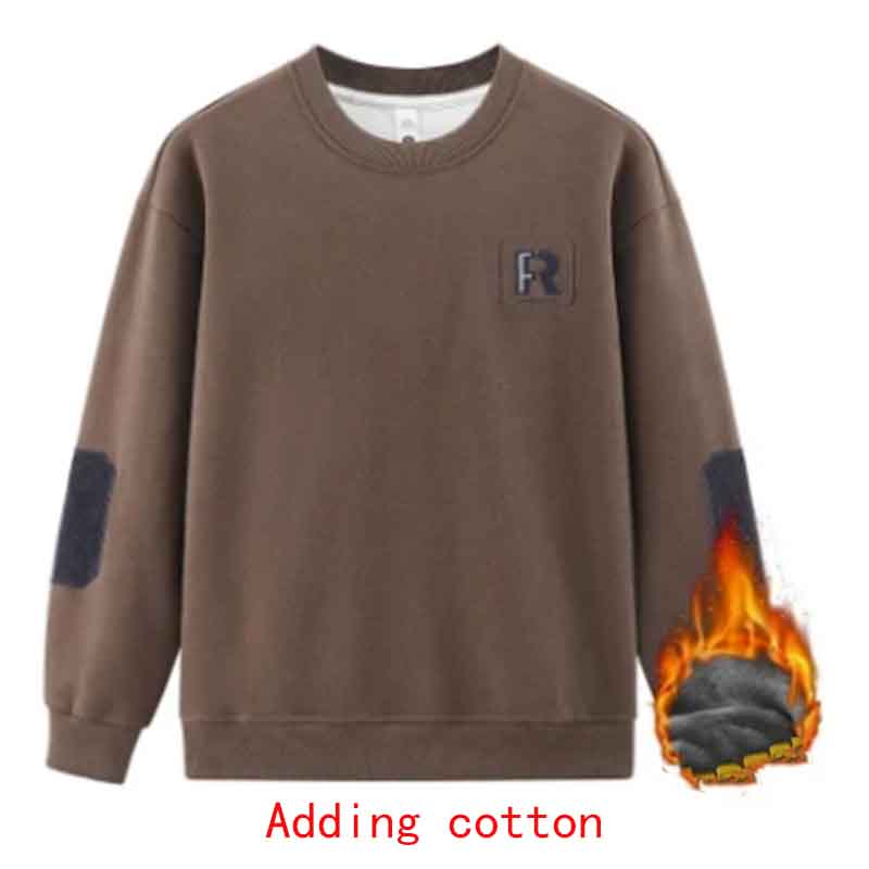 Casual Round Neck Sweater Round Neck Fashion Large Size Men's Sweater