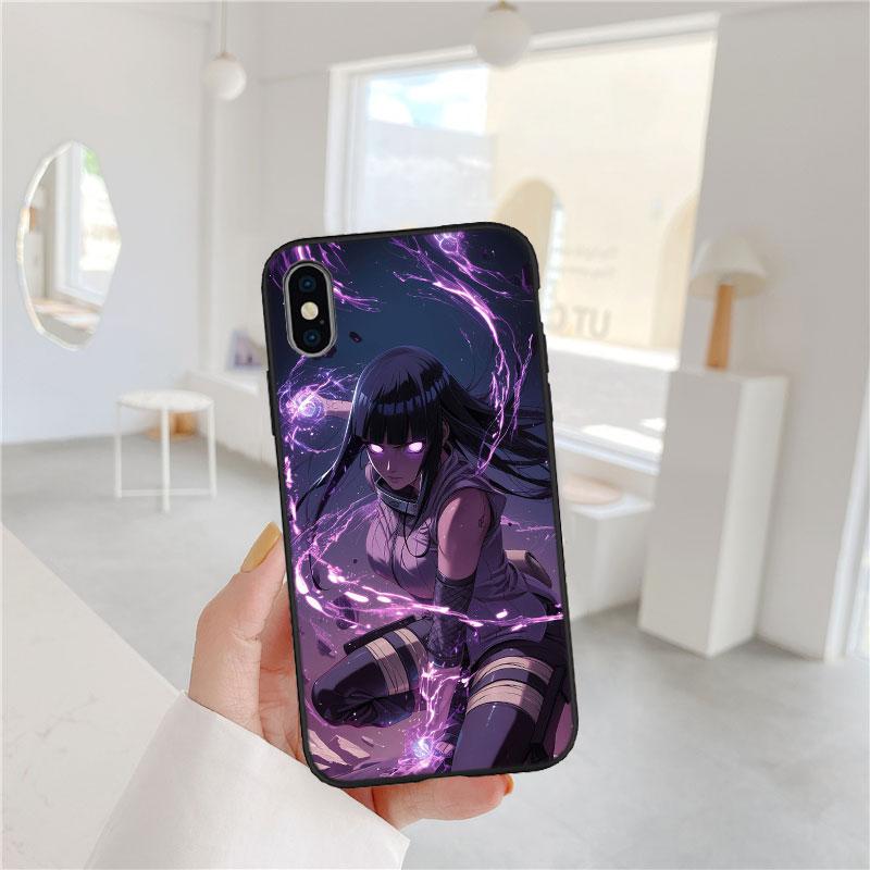 

LO66 Naruto Hyuuga Hinata Soft Shell Phone Case for iPhone SE X XS XR 11 16E 17 Pro Max Air 8 7 6 6s Plus iPhone 11