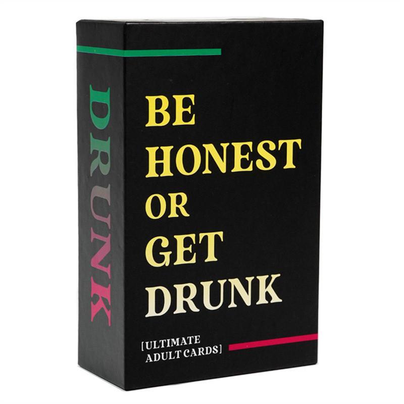 

Or Honest Be Get Drink Card Game Set For Group Play And Entertainment Party